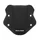 PARE-BRISE/SAUTE VENT MAXISCOOTER POUR KYMCO 360 DTX 2021> FUME FONCE (H 290 mm - L 330 mm)  -MALOSSI-