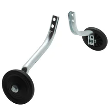 STABILISATEUR VELO P2R SMALL ROUE PLASTIQUE NOIR 12"/14'' (PAIRE)