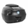 TOP-CASE 37 LT (WITHOUT PLATE 1B006840) "PIAGGIO GENUINE PARTS" 350-500 MP3 2018 HPE BLACK 93/B -CM308228