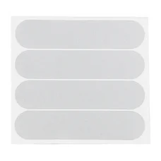 AUTOCOLLANT/STICKER CASQUE REFLECHISSANT GRIS (VENDU PAR 4) -P2R- **