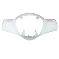 STEERING COVER- FRONT "PIAGGIO GENUINE PART" 50-125 LIBERTY WHITE 595  -65384900BZ-