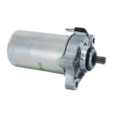 ELECTRIC STARTER FOR SCOOTER APRILIA 50 SR IE, R FACTORY, SCARABEO 4 Stroke 2004>2009, RS with DERBI ENGINE 2006> / GILERA 50 RUNNER PUREJET / MALAGUTI 50 CIAK 4 Stroke  (12V - 0,25Kw - 10 Teeth)  -SELECTION P2R-