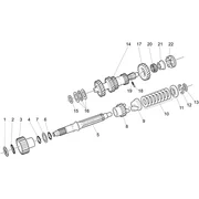 ARBRE PRIMAIRE BOITE DE VITESSES