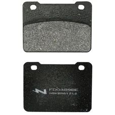 BRAKE PADS NEWFREN FOR SYM 400 MAXSYM 2011> Front   600 MAXSYM 2014> Front   300 WOLF CLASSIC 2015> Front   (L 72.6mm - H 53.3mm - thk 8mm)  (FD0489BE)  (SCOOTER ELITE ORGANIC)