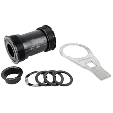 CUVETTE INTEGRE BOITIER FILETE VTT/ROUTE T47 BLACKBEARING (BOITE DE 86/92) ANGLAIS / BSC / 1,37x24 AXE 24mm ET 24/22mm (ADAPTATEUR GXP)