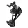 DERAILLEUR ROUTE / GRAVEL ARRIERE SRAM 12V. APEX XPLR D1 CHAPE MOYENNE NOIR MONO PLATEAU MAX 44DTS (SANS BATTERIE)