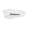 POLISPORT OPEN HANDGUARDS - MX FORCE- WHITE (INCLUDING UNIVERSAL MOUNTING KIT)