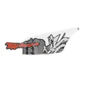 DECAL-  "PIAGGIO GENUINE PART" 50 TYPHOON 2018> FOR WHITE 544 or JAUNE 979/A VERSION  -2H002552000A2-