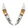 CLIGNOTANT SCOOT ADAPTABLE PIAGGIO 50 ZIP 2000> AV TRANSPARENT A AMPOULE (PAIRE)  -REPLAY-  **