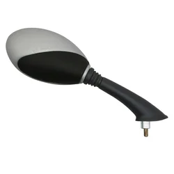 MIRROR FOR MAXISCOOTER  PIAGGIO 50-125 VESPA ET2, ET4 M8/125 RIGHT - BLACK/GREY -APPROVED-  -VICMA-