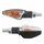 CLIGNOTANT UNIVERSEL REPLAY MINI CAP A AMPOULE BAU9S TRANSPARENT/NOIR BASE ABS (L 61mm / H 21mm / L 28mm) (HOMOLOGUE CE) (PAIRE)