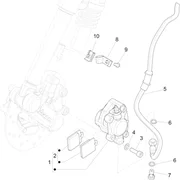 Tuyaus du freins - Etriers de frein