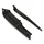 SIDE COVER (ENGINE)  FOR MOPED PEUGEOT 103 VOGUE-BLACK-WITH PEUGEOT BRAND LOGO (PAIR)- SELECTION P2R
