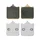 BRAKE PADS SET (4 pads) CL BRAKES FOR DUCATI 1000 MONSTER S4R-S 2006> Front / KTM 990 SUPERDUKE 2005> Front /TRIUMPH 1050 SPEED-TRIPLE 2008> Front  - (1033 XBK5 SPORT SINTERED)