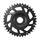 CHAINRING FOR ATB- DIRECT MOUNT 38T. BLACK ALUMINIUM- STRONGLIGHT - E/BIKE SINGLE 7075 STRONGLIGHT (FOR BOSCH SYSTEM 3rd GENERATION)