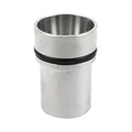 BRIDE D'ECHAPPEMENT/POT 50 A BOITE KRM PRO RIDE MINARELLI AM6 DIAM 25/29mm (AVEC JOINT)
