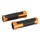REVETEMENT POIGNEE AVOC MOTO ON ROAD ANTIDERAPANTE ADAPTABLE KTM 125 DUKE ORANGE ANODISE OPEN END (PAIRE)