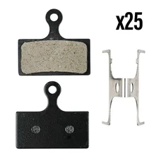 PLAQUETTE DE FREIN VTT SHIMANO XT M8000/M785 - XTR M9000/M985 SLX M666/M675 (NEWTON ORGANIC) BOX DE 25 PAIRES