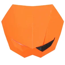 HEADLIGHT FAIRING FOR 50cc MOTORBIKE REPLAY RIVALE ORANGE KTM   - WITHOUT LIGHTS (WITH MOUNTING KIT)