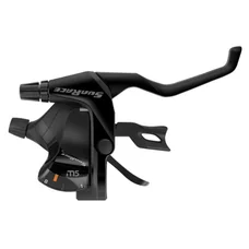 LEVIER/MANETTE VTT PATIN SUNRACE STM500 8x3V. NOIR V-BRAKE COMPATIBLE SHIMANO (PAIRE)