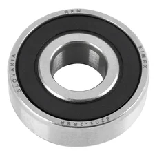 ROULEMENT DE ROUE 6201-2RS (12x32x10) ZKL ADAPTABLE DERBI 50 SENDA AV/APRILIA 50 SR AR/PIAGGIO 50 TYPHOON AR/PEUGEOT 103 AR/MBK 51 AR (VENDU A L'UNITE)