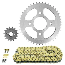 KIT CHAINE ADAPTABLE HONDA 125 CB F 2015>2020  428  15x45  (DIAM COURONNE 58/90/10.5)  (DEMULTIPLICATION ORIGINE)  -AFAM-