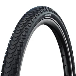 TYRE FOR MTB (URBAN) 26 X 2.00 SCHWALBE MARATHON MONDIAL REFLEX - BLACK-RIGID-(50-559) REINFORCED- 5mm - REFLECTIVE