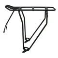 LUGGAGE RACK-REAR- ON STAYS - P2R ALUMINIUM BLACK-  FOR 28"/26"/700C COMPATIBLE MIK - BASIL RANGE - Max load 25 kg-