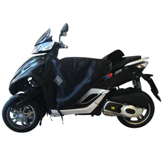 LEG COVER - TUCANO FOR PIAGGIO 125 MP3 YOURBAN 2012>, 300 MP3 YOURBAN 2012> (R085-N) (TERMOSCUD)  (S.G.A.S. Anti-flap system)