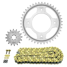KIT CHAINE ADAPTABLE HONDA 125 CBF 2009>2016, 125 CBF M 2009>2016  428  16x42  (DIAM COURONNE 80/110/8.5)  (DEMULTIPLICATION ORIGINE)  -AFAM-