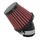 FILTRE A AIR REPLAY KN XL NOIR/ROUGE FIXATION COUDEE 45° DIAM 35/28