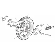 Roue arrière