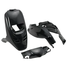 FAIRINGS/BODY PARTS FOR SCOOT  PIAGGIO 50 TYPHOON 1998>2009 - MATT BLACK (4 PARTS KIT)