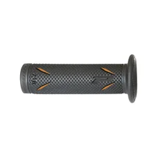 REVETEMENT POIGNEE PROGRIP MOTO ON ROAD 718 DOUBLE DENSITE ORANGE/NOIR CLOSED END 122mm (PAIRE)