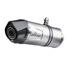 POT MOTO LEOVINCE LV ONE EVO ACIER INOX POUR KTM 125 DUKE 2017>2020 (COUPELLE CARBONE) (SANS CATALYSEUR) (HOMOLOGUE CE)  -REF 14185E-