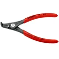 PINCE A CIRCLIPS EXTERIEUR PRO KNIPEX 140mm DIAM CIRCLIPS 10 A 25mm GRIS ANTIROUILLE POINTE 0,9mm (COUDEE)  (49 21 A01)  -MADE IN GERMANY-