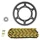 CHAIN AND SPROCKET KIT FOR DERBI 50 SENDA X TREM 2011>2017  420  14x53 (BORE Ø 105mm) (OEM SPECIFICATIONS)  -AFAM-