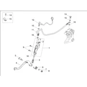 Pompe frein arrière