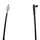 TRANSMISSION SPEEDOMETER CABLE FOR SCOOT 50cc CHINESE GY6, 139 QMB -SQUARE FORM END SCREWED/SPLIT END WITH CLIP STOP SYSTEM - SUPPLIED WITH MOUNTING CLAMP  -SELECTION P2R-