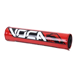 BAR PAD MOTOCROSS VOCA 250mm RED - WITH CROSSBAR