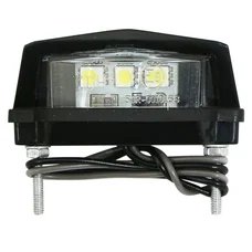 LICENSE PLATE LIGHT REPLAY WITH LEDS 3 SMD  -CEE APPROVED-(L 29mm / H 20mm / W 58mm)