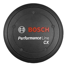 CACHE COUVERCLE LOGO BOSCH PERFORMANCE LINE CX AVEC BAGUE INTERMEDIAIRE NOIR BDU2XX