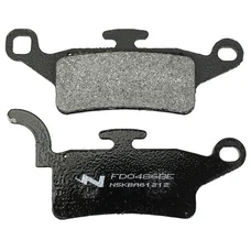BRAKE PADS NEWFREN FOR YAMAHA 125 BW'S 2010> Front   125 XENTER 2012>2016 Front   150 XENTER 2012>2016 Front   (L109.5mm - 113.6mm - H 51mm - 41.2mm - thk 8.8mm)  (FD0486BE)  (SCOOTER ELITE ORGANIC)