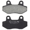 PLAQUETTE DE FREIN NEWFREN POUR PEUGEOT 50 SPEEDFIGHT 3 2010>2014, SPEEDFIGHT 4 2015> / SCOOT 50 CHINOIS GY6, 139 QMB AV (ETRIER DOUBLE PISTON) (FD0358BE) (ELITE ORGANIQUE)