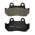 BRAKE PADS NEWFREN FOR HONDA 600 CBR F 1987>1990 Rear 500 CX 1982>1985 Rear 1100 GL DX 1982> Rear 250 NSR 1986> Rear  (L 90mm - H 49.5mm - thk 10.3mm)  (FD0054BT)  (TOURING ORGANIC)