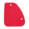 AIR FILTER FOAM FOR SCOOT PEUGEOT 50 TKR, TREKKER, SPEEDFIGHT, VIVACITY, ELYSEO, ELYSTAR, LOOXOR, BUXY (RED) DOUBLE DENSITE  -SELECTION P2R-