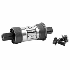 BOITIER PEDALIER NEWTON CARRE ALU A ROULEMENT 115mm (boite de 68) FILETAGE ANGLAIS / BSC / 1,37x24