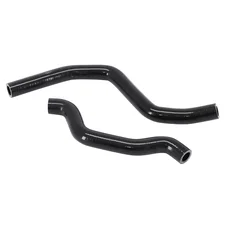 DURITE DE REFROIDISSEMENT D'EAU 50 A BOITE POUR HM 50 CRE BAJA, CRM / VENT 50 BAJA, DERAPAGE / FANTIC 50 CABALLERO, XE, XM, E PERFORMANCE SILICONE NOIR (LIVREE PAR 2) -P2R
