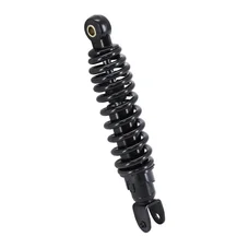 AMORTISSEUR SCOOT ADAPTABLE MBK 50 BOOSTER/YAMAHA 50 BWS NOIR (REGLABLE, ENTRAXE 245mm)  -SELECTION P2R-