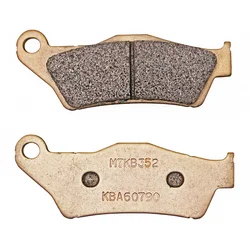 PLAQUETTE DE FREIN CL BRAKES POUR KTM 400-600-620-640 LC4 AV / HUSQVARNA 250-350-410-570-610 TE AV / MOTO-GUZZI 1200 GRISO, NORGE AR /SHERCO 250-300-450-510 SE AV  (1 JEU DE 2 PLAQUETTES) (2352 A3+ TOURING METAL FRITTE)